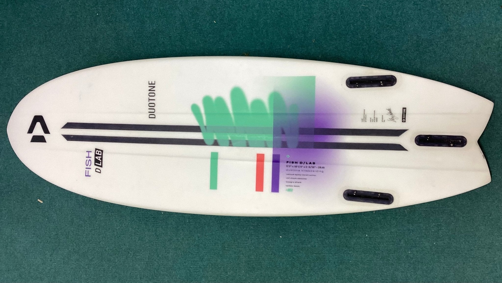 Used Duotone Fish D/LAB 5’3” 2024 - Worthing Watersports - Duotone Kiteboarding