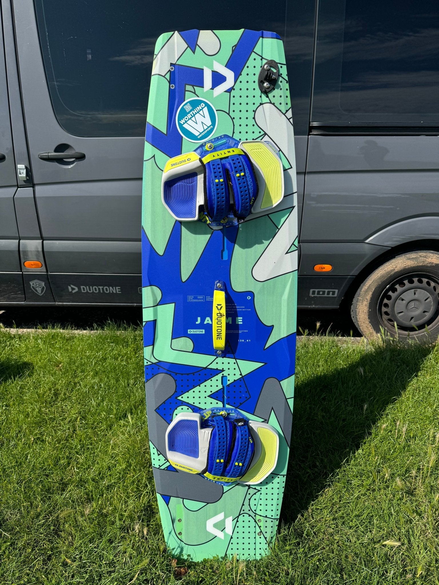 Used Duotone Jaime 2024 136 - Worthing Watersports - Twintips - Duotone Kiteboarding