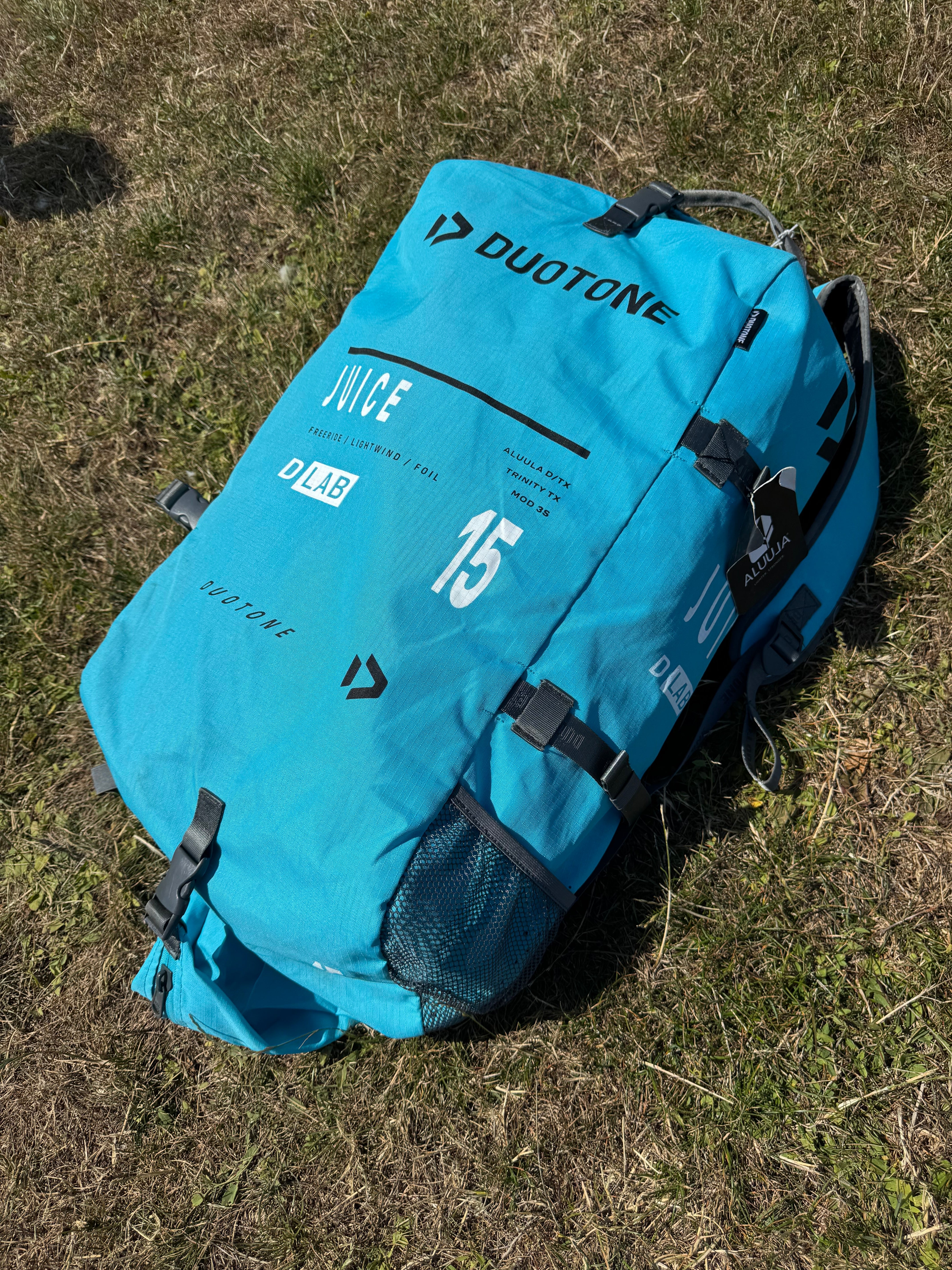 Used Duotone Juice D/LAB 15m 2026 - Ultimate Lightwind Freeride Kite - Worthing Watersports -  - Kites - Duotone Kiteboarding