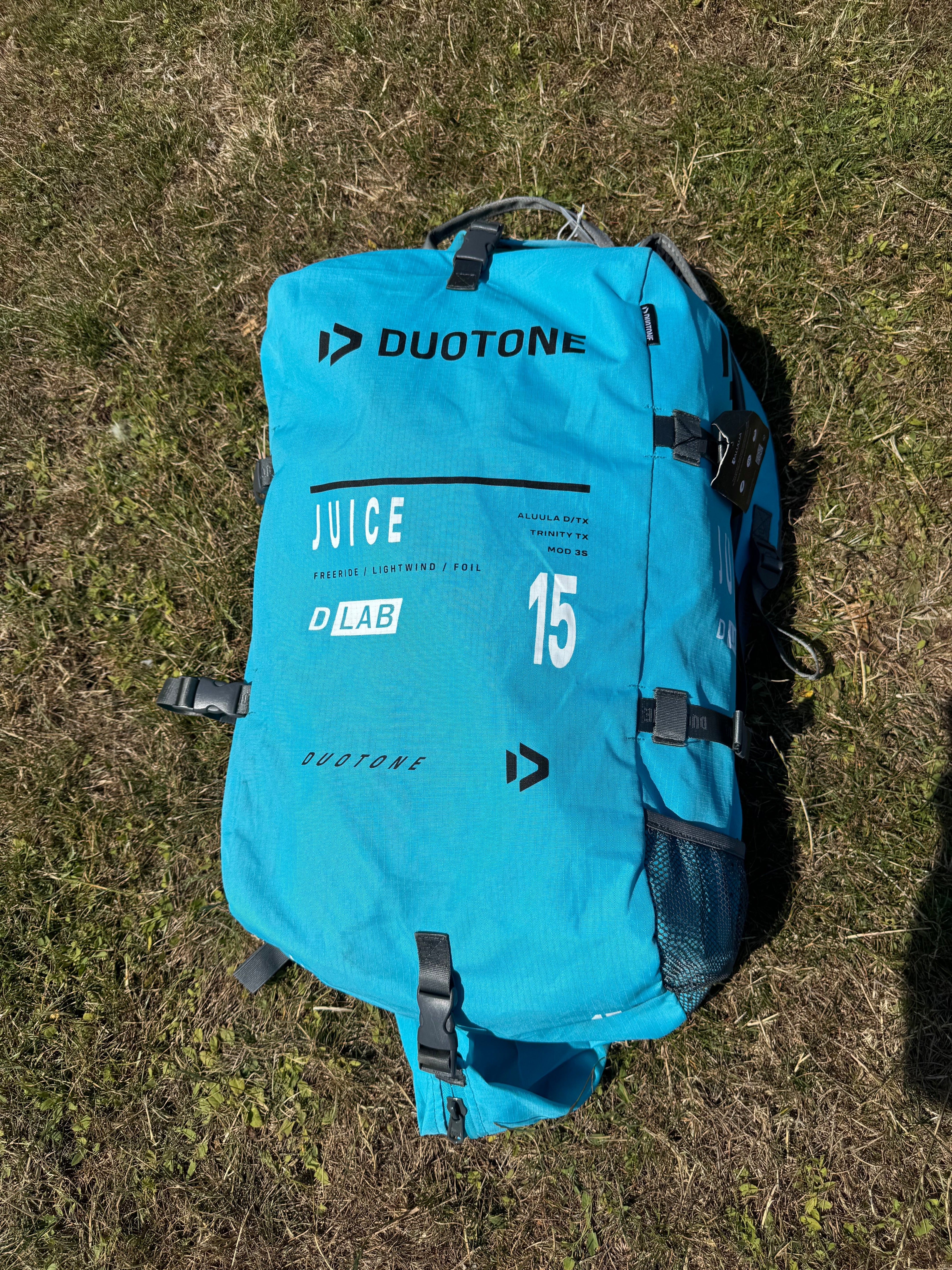 Used Duotone Juice D/LAB 15m 2026 - Ultimate Lightwind Freeride Kite - Worthing Watersports -  - Kites - Duotone Kiteboarding