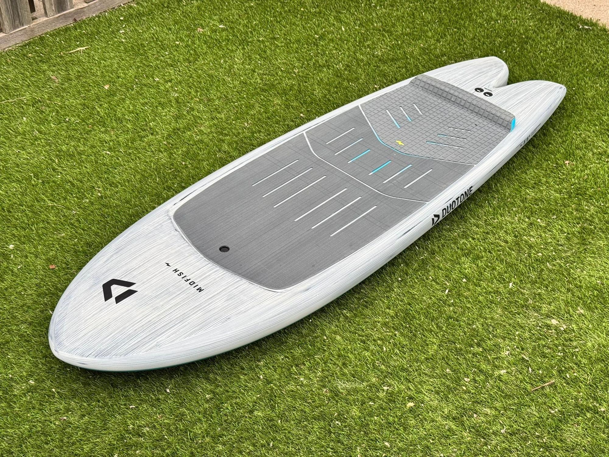 Used Duotone MIDFISH - 5’5 - 45l Foil Assist Board (Copy) - Worthing Watersports - Ben - Foilboard - Duotone Foiling & Electric