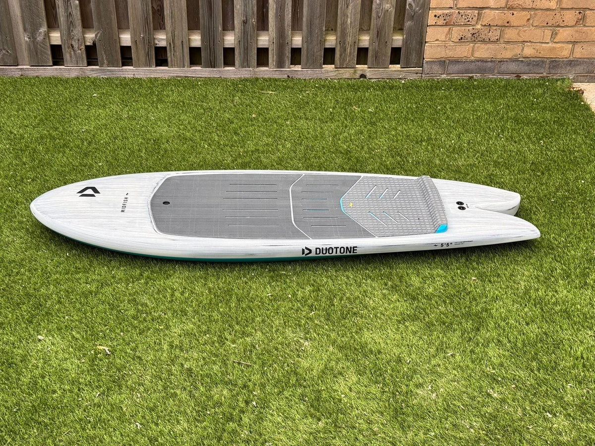 Used Duotone MIDFISH - 5’5 - 45l Foil Assist Board (Copy) - Worthing Watersports - Ben - Foilboard - Duotone Foiling & Electric
