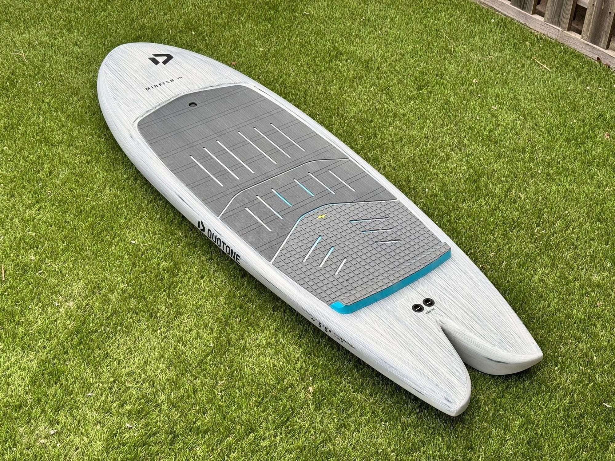 Used Duotone MIDFISH - 5’5 - 45l Foil Assist Board (Copy) - Worthing Watersports - Ben - Foilboard - Duotone Foiling & Electric