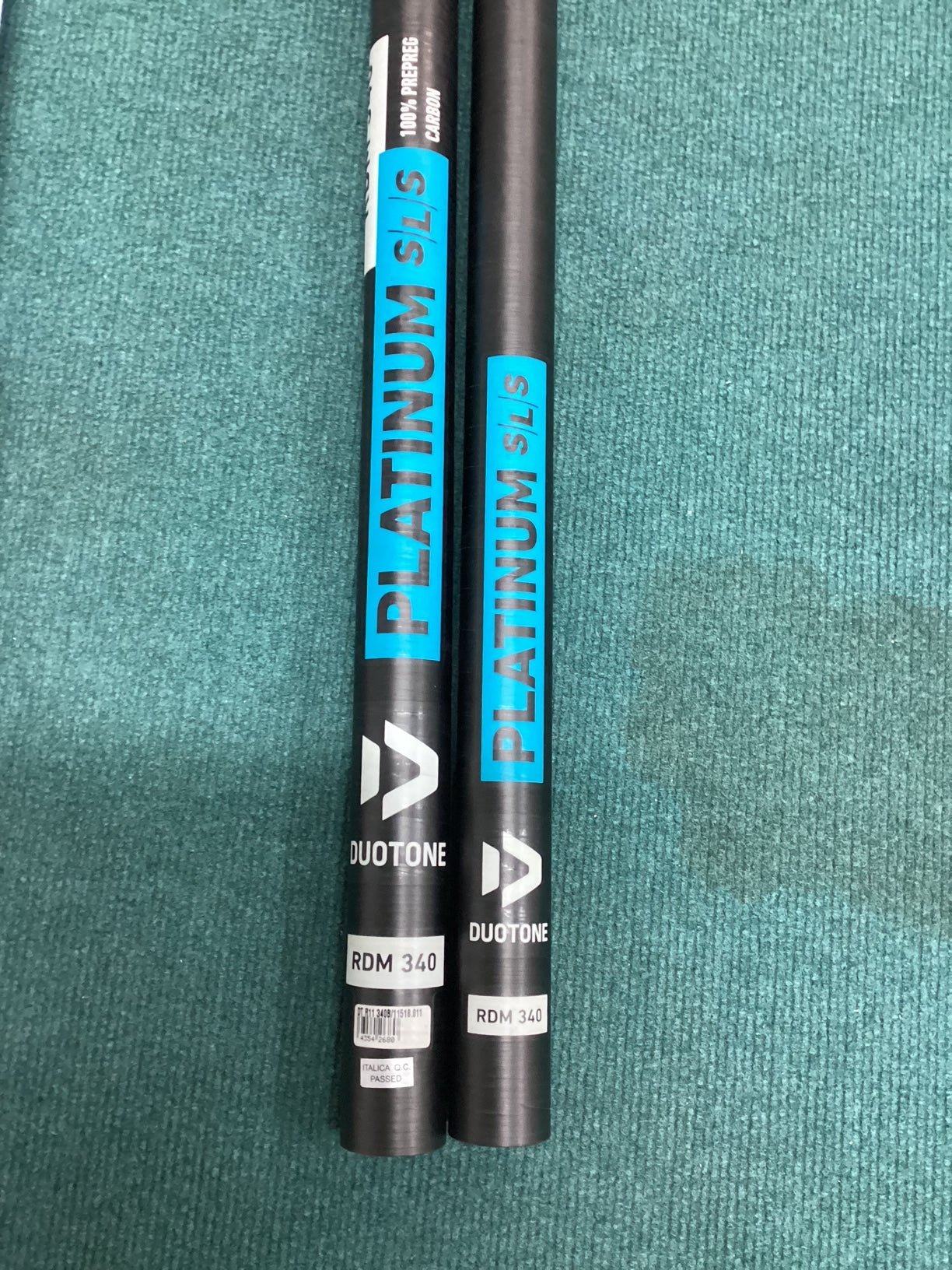 Used Duotone Platinum Series SLS 100% Carbon Windsurfing Mast RDM 340 - Worthing Watersports -  - Masts - Duotone Windsurfing