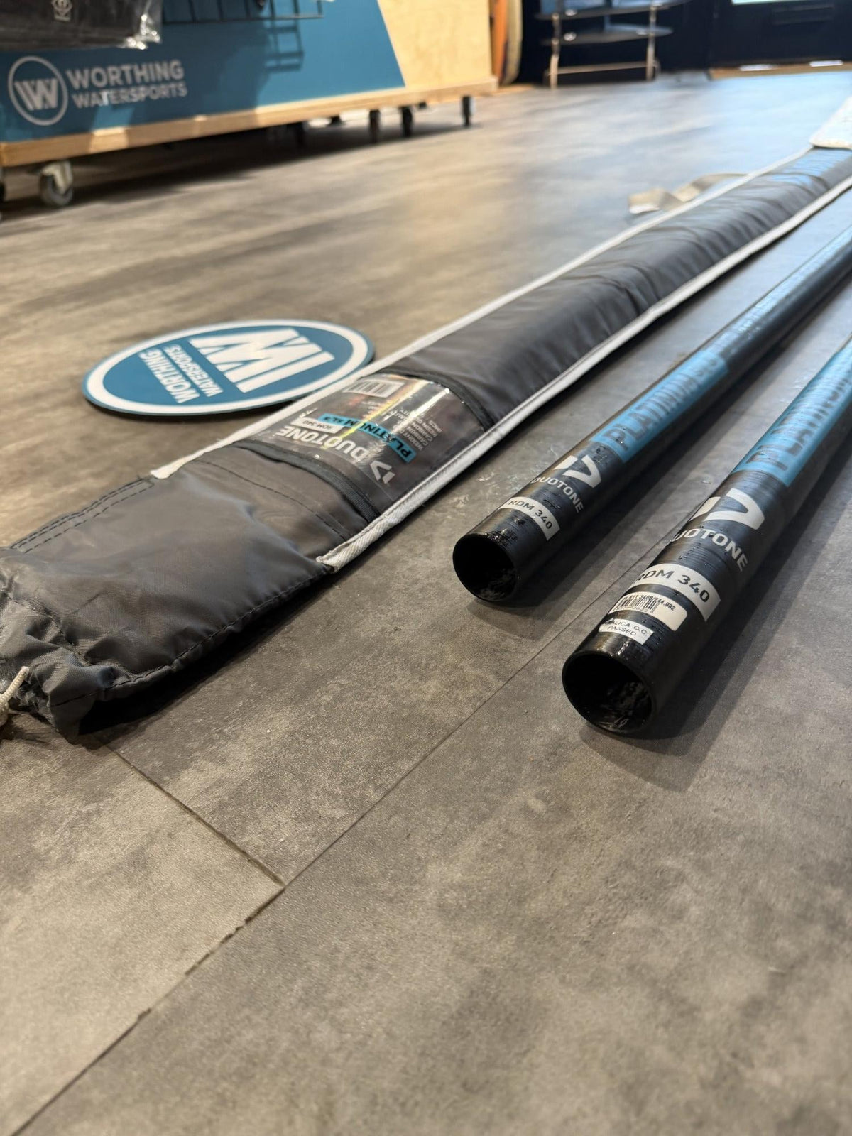 Used Duotone Platinum SLS RDM 340 Windsurfing Mast – 100% Carbon - Worthing Watersports - mast61 - Masts - Duotone Windsurfing