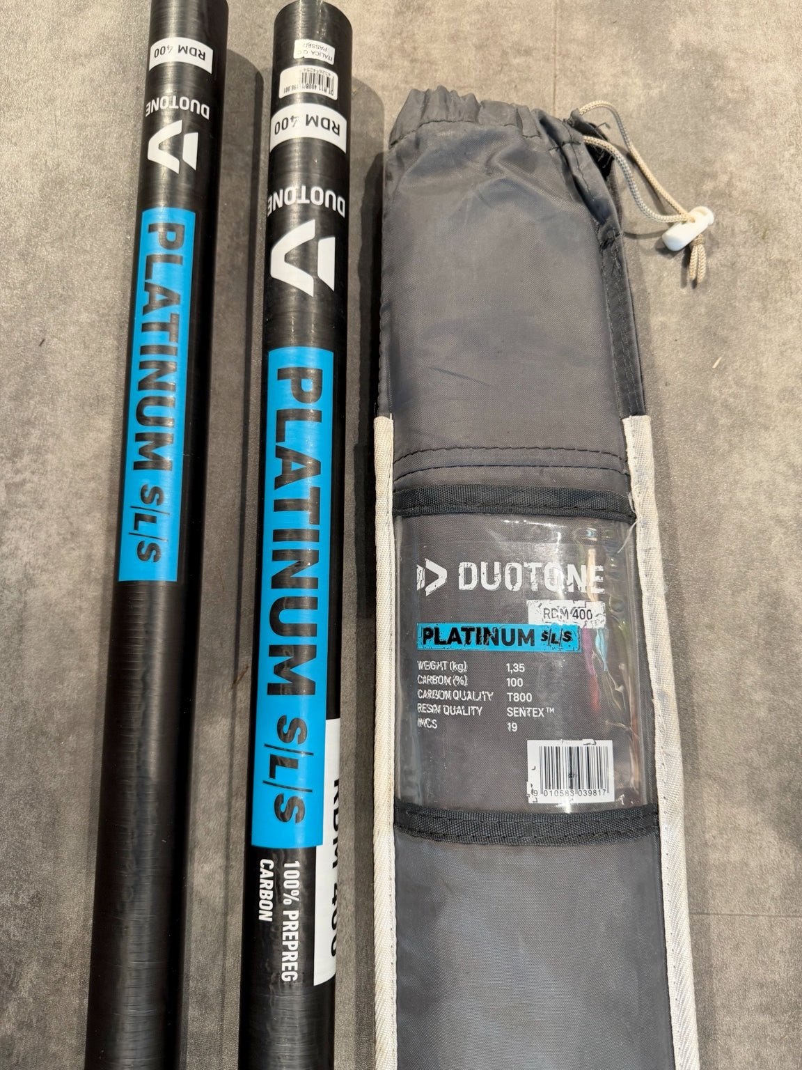 Used Duotone Platinum SLS RDM 400 Windsurfing Mast – 100% Carbon - Worthing Watersports - U-PLATINUM-SLS-RDM400-325503 - Masts - Duotone Windsurfing