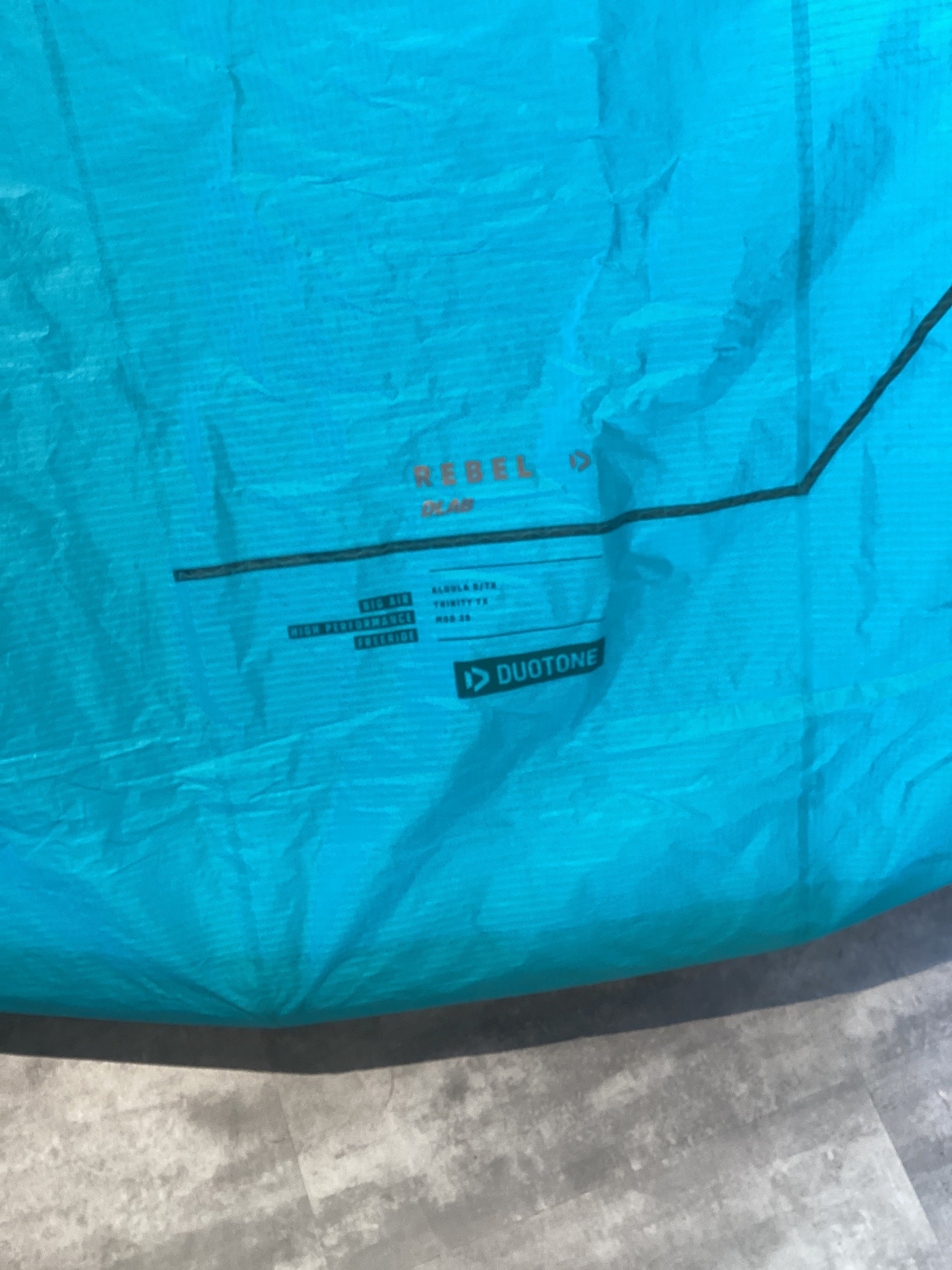 Used Duotone Rebel D/LAB 2026 9m - The Flagship Big Air Freeride Kite - Worthing Watersports -  - Kites - Duotone Kiteboarding