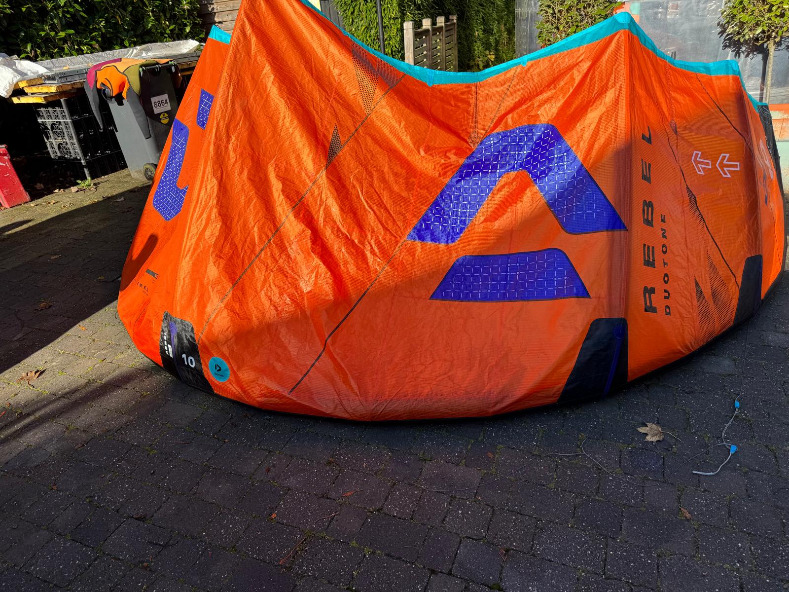 Used Duotone Rebel SLS 10m 2025 – Elevate Your Big Air Kite Game - Worthing Watersports -  - Kites - Duotone Kiteboarding