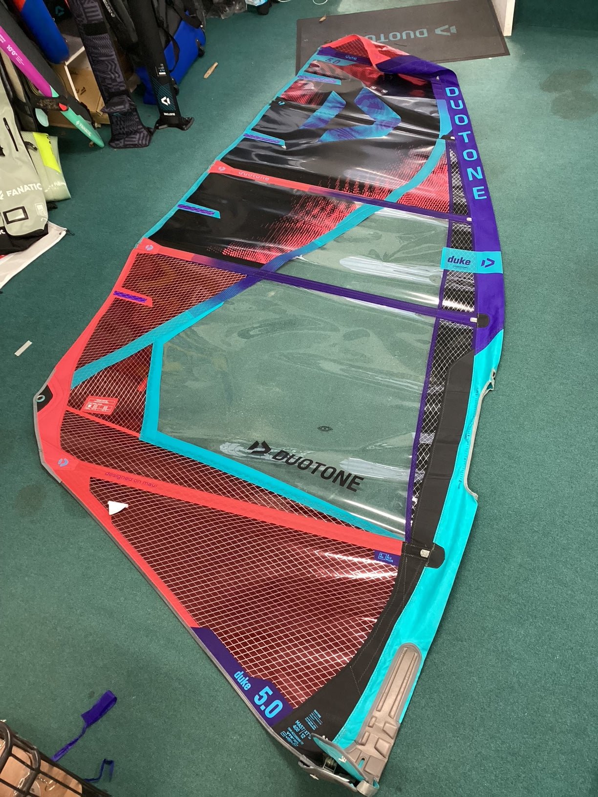 Used Duotone Sail Duke 2025 5.0 - Worthing Watersports -  - Sails - Duotone Windsurfing