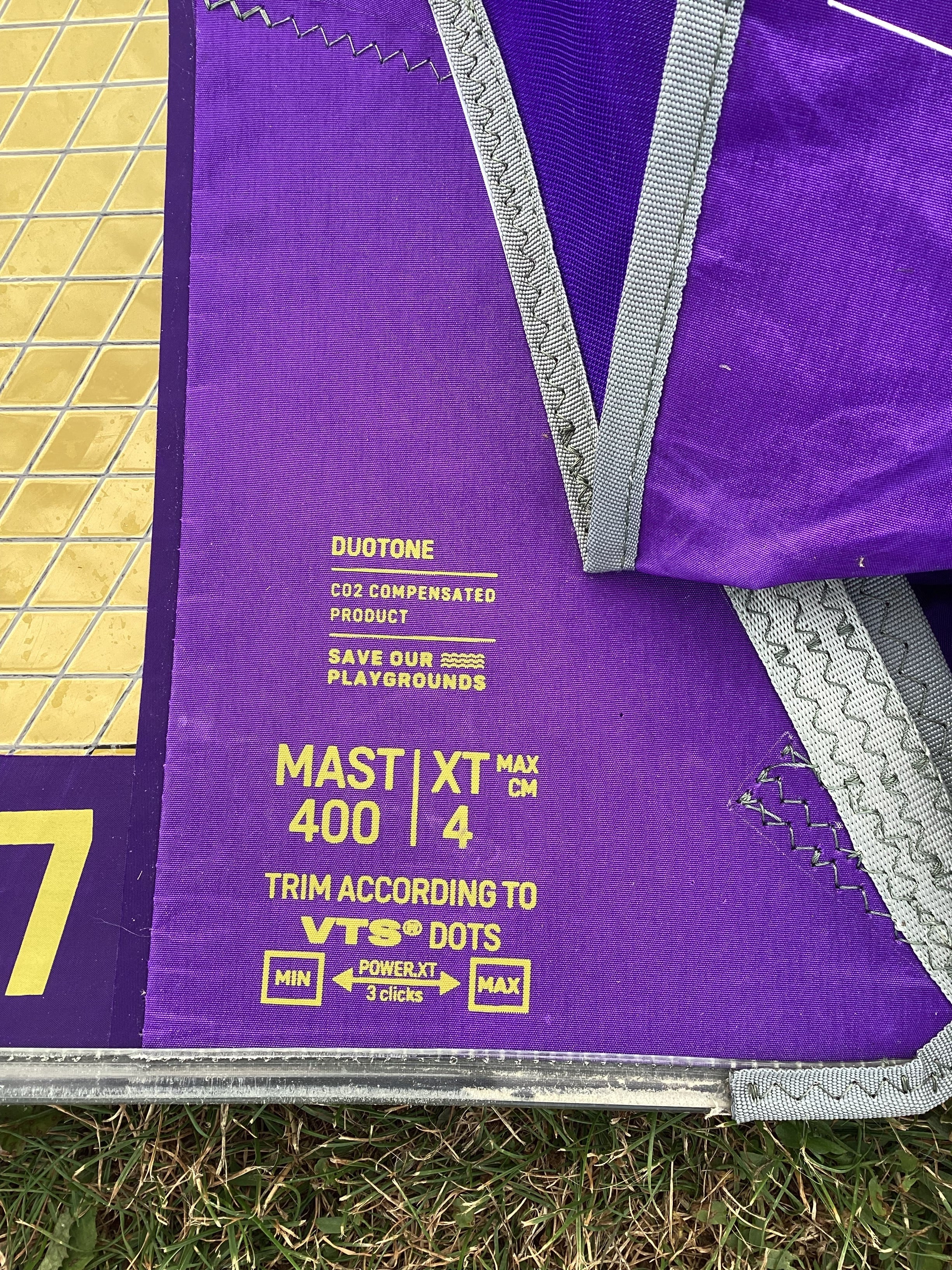 Used Duotone Super_Hero 4.7 2025 - Worthing Watersports - Sails - Duotone Windsurfing