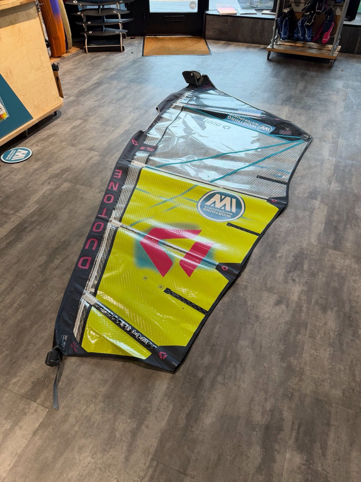 Used Duotone Super Hero SLS 2026 – 3.7m Windsurfing Wave Sail - Worthing Watersports - U-SUPER-HERO-SLS-3.7-534143 - Sails - Duotone Windsurfing
