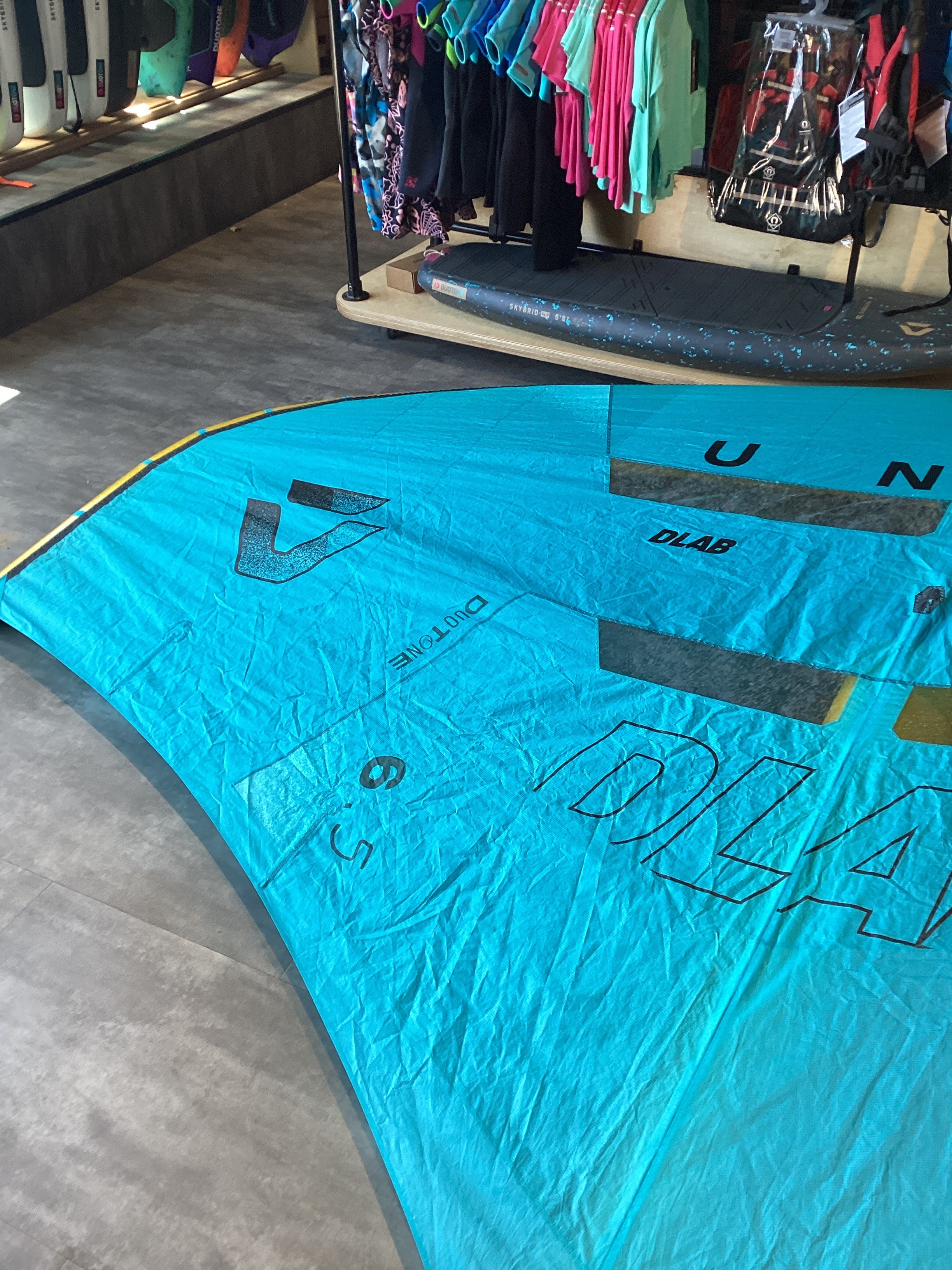 Used Duotone Unit D/LAB 2026 6.5m Wing - Worthing Watersports - unit 6.5 (unit 11) - Wings - Duotone Wing Foiling