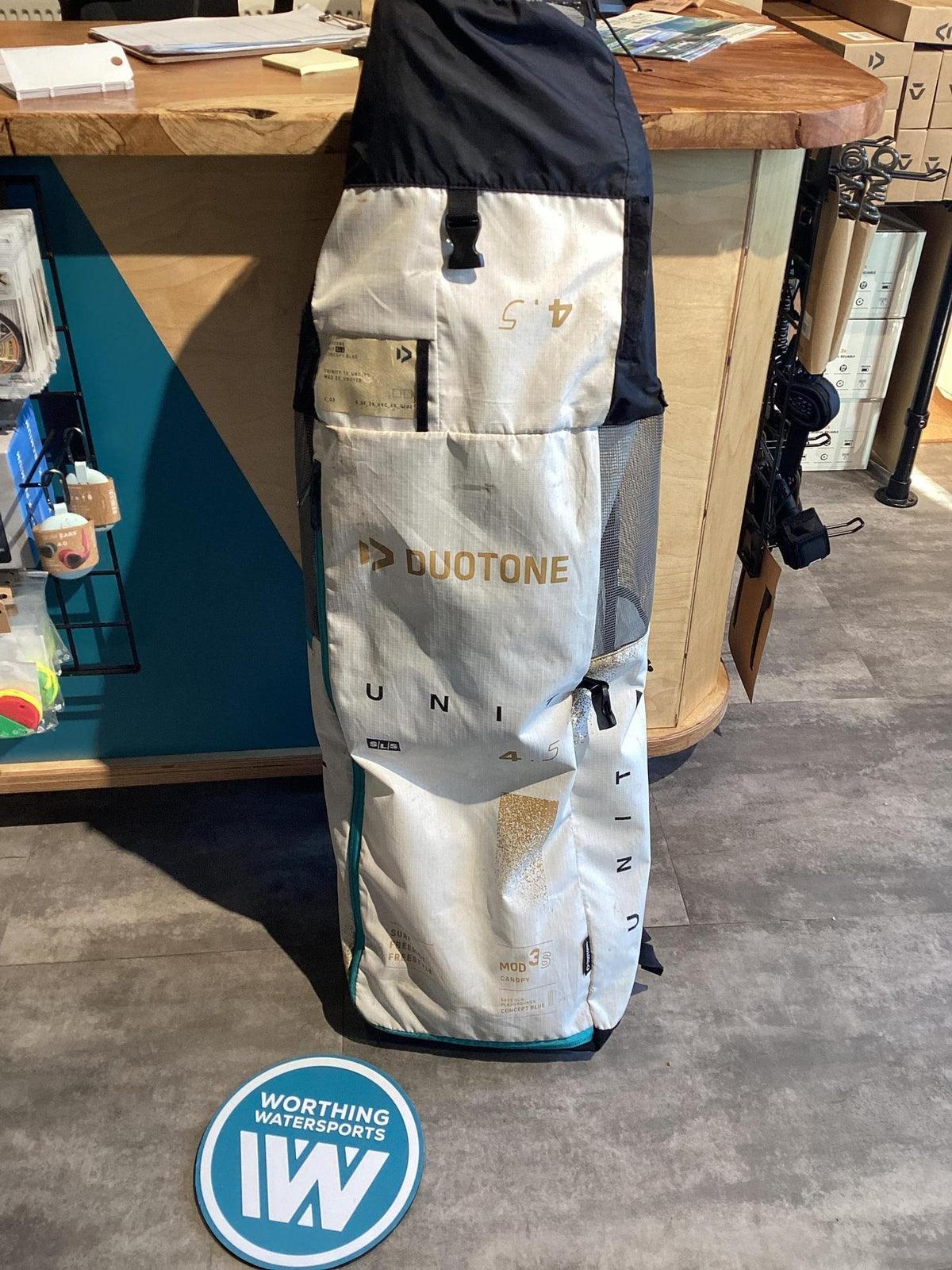 Used Duotone Unit SLS 4.5m Concept Blue 2026 - Worthing Watersports - used-unit-53 - Wings - Duotone Wing Foiling