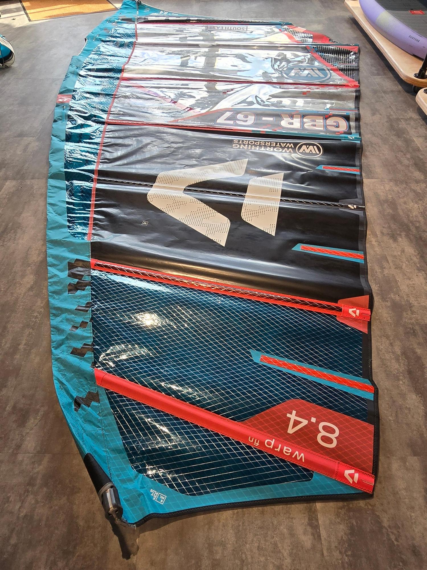 USED Duotone Warp_Fin 2025 8.4 - Worthing Watersports -  - Sails - Duotone Windsurfing
