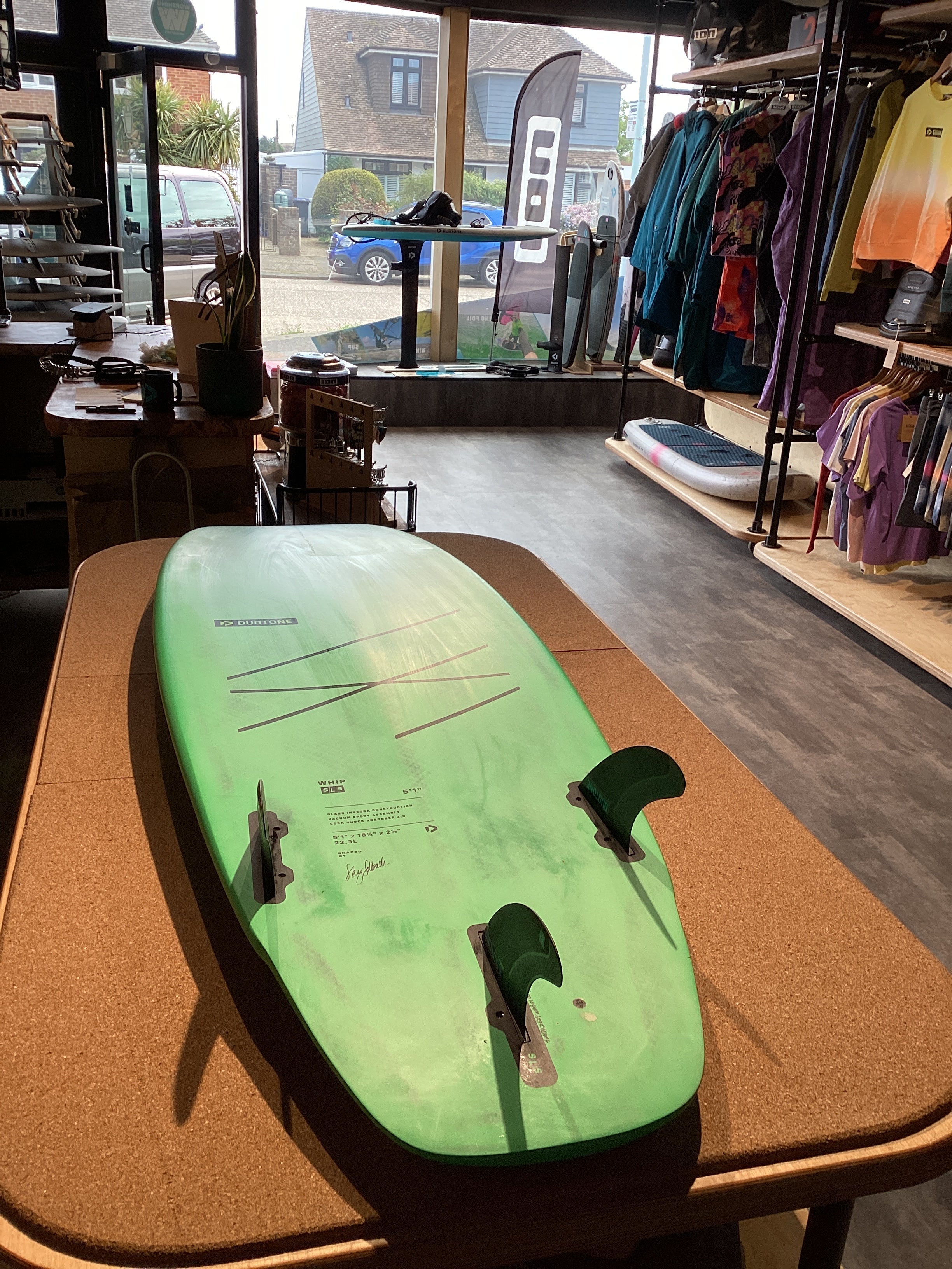 Used Duotone Whip SLS 2026 5'1" - Worthing Watersports -  - Surfboards - Duotone Kiteboarding