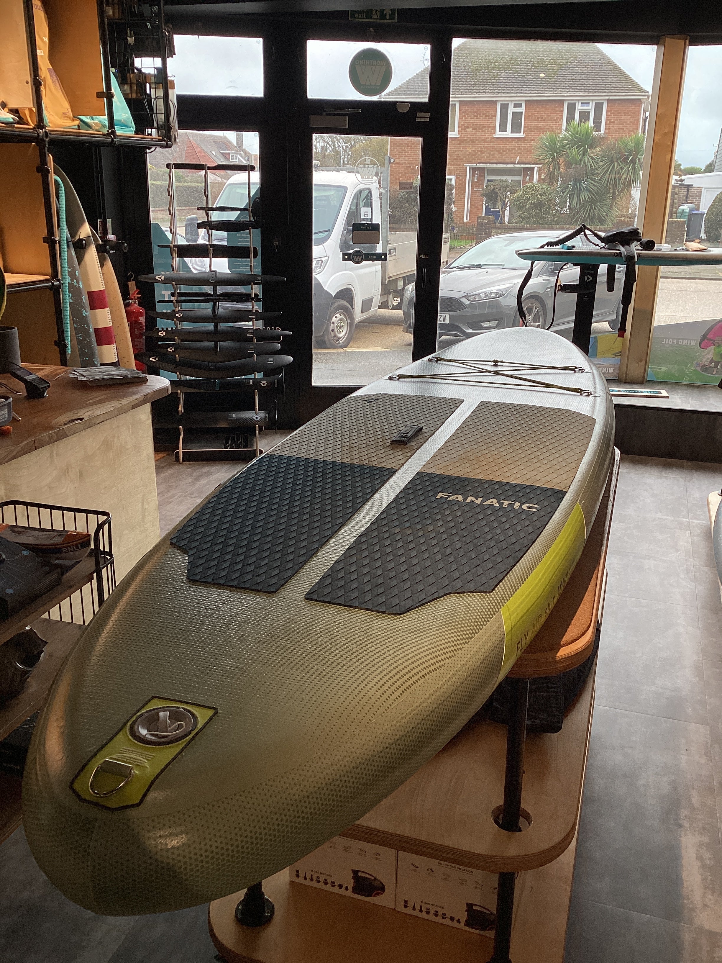 Used Fanatic iSUP Fly Air SLT 10'4'' - Worthing Watersports -  - SUP Inflatables - Fanatic SUP