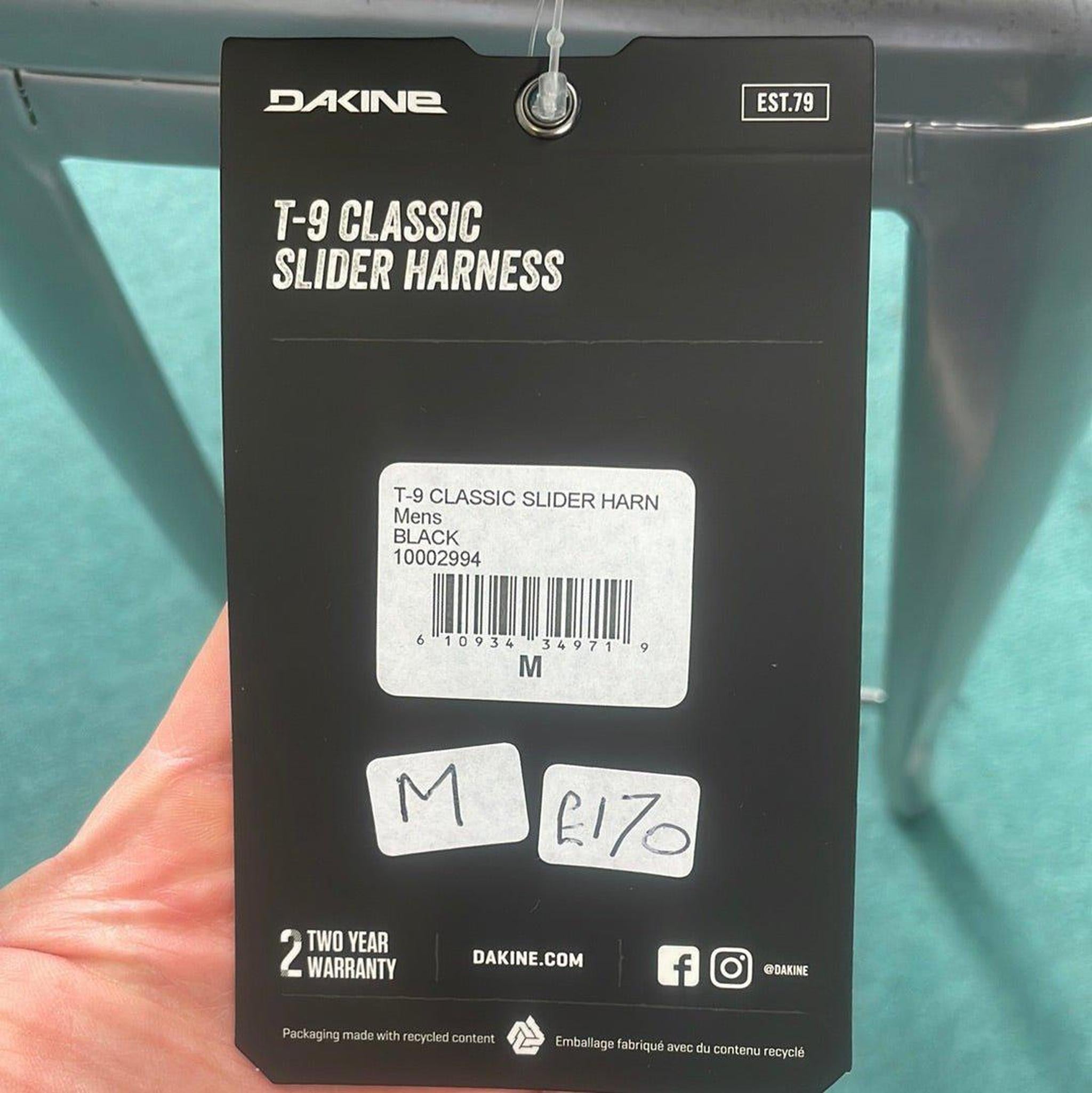 Dakine T-9 Classic Slider Windsurfing Harness