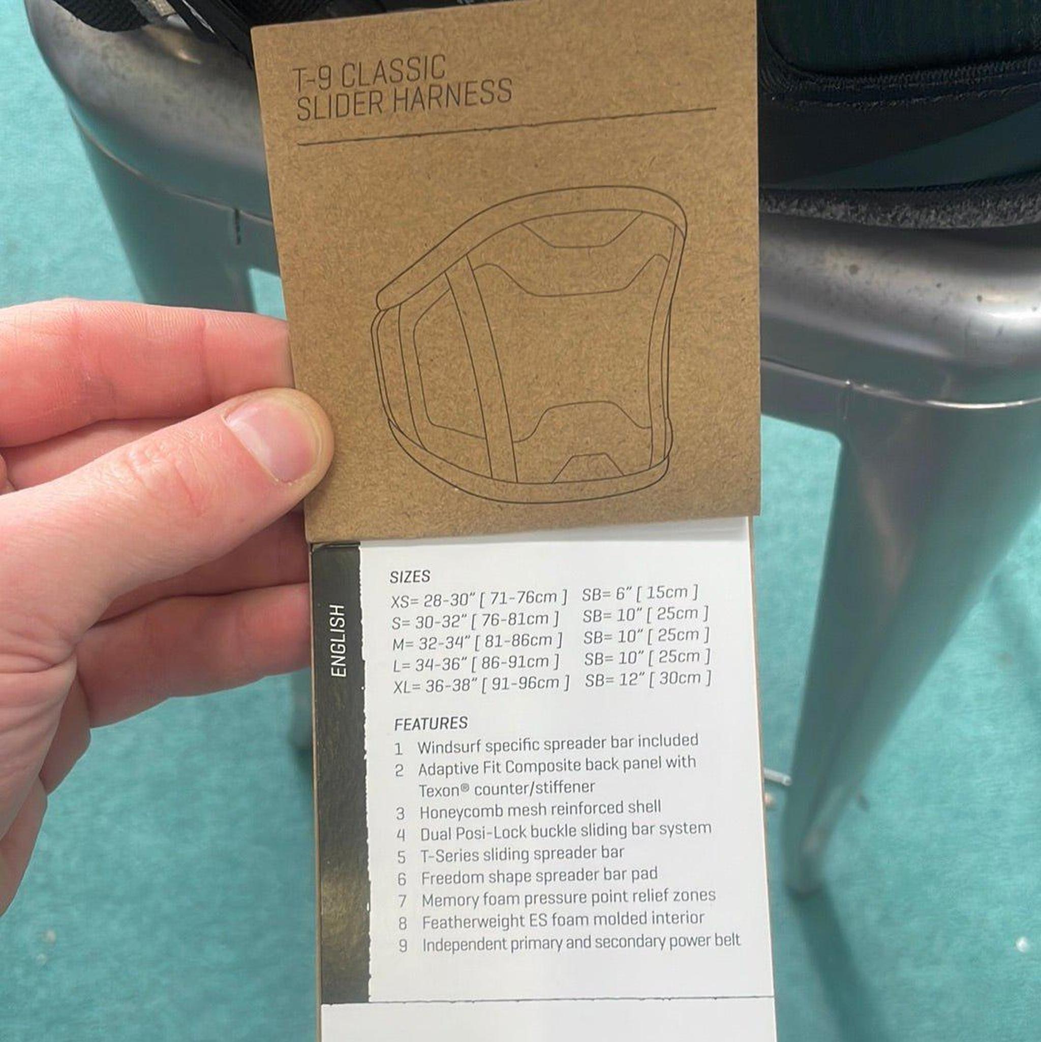 Dakine T-9 Classic Slider Windsurfing Harness