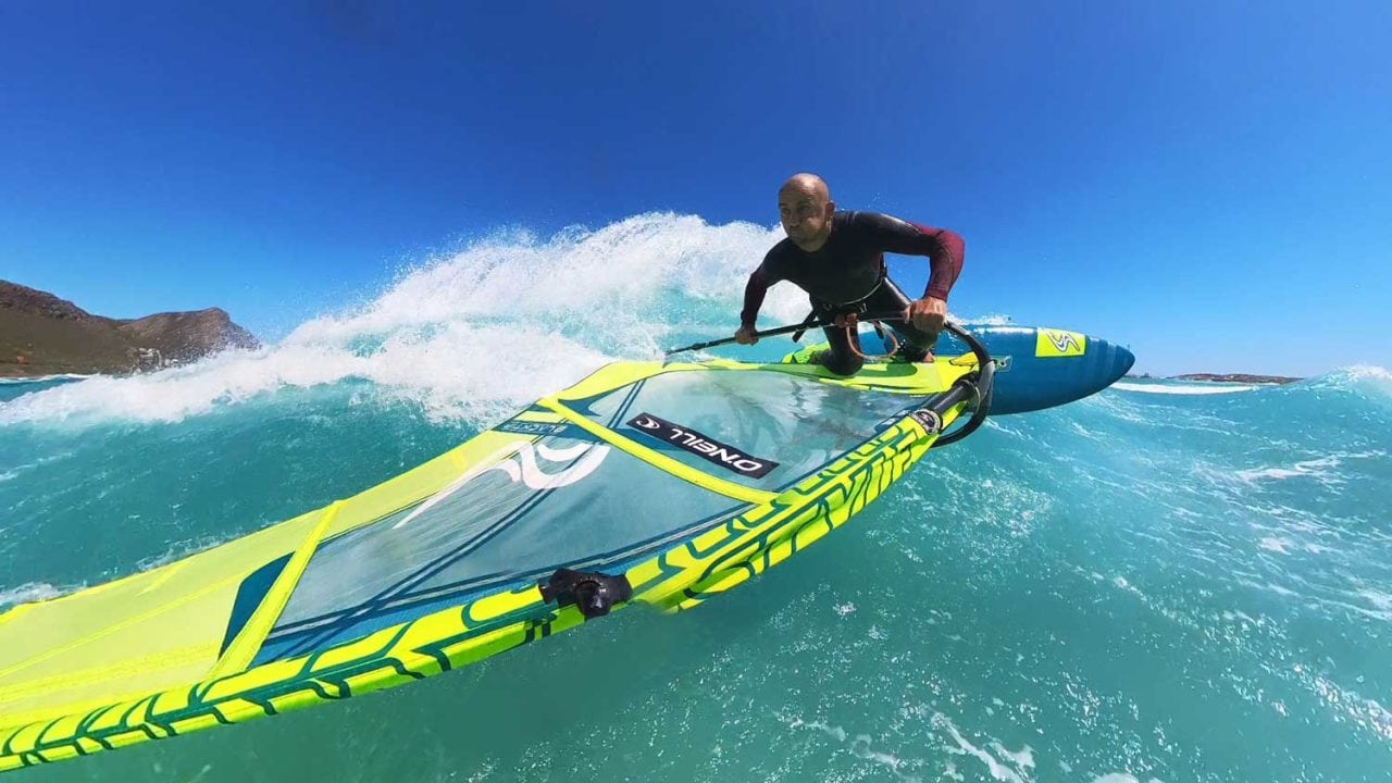 Flymount Aero-40 Ultralight Action Camera mount - Windsurfing