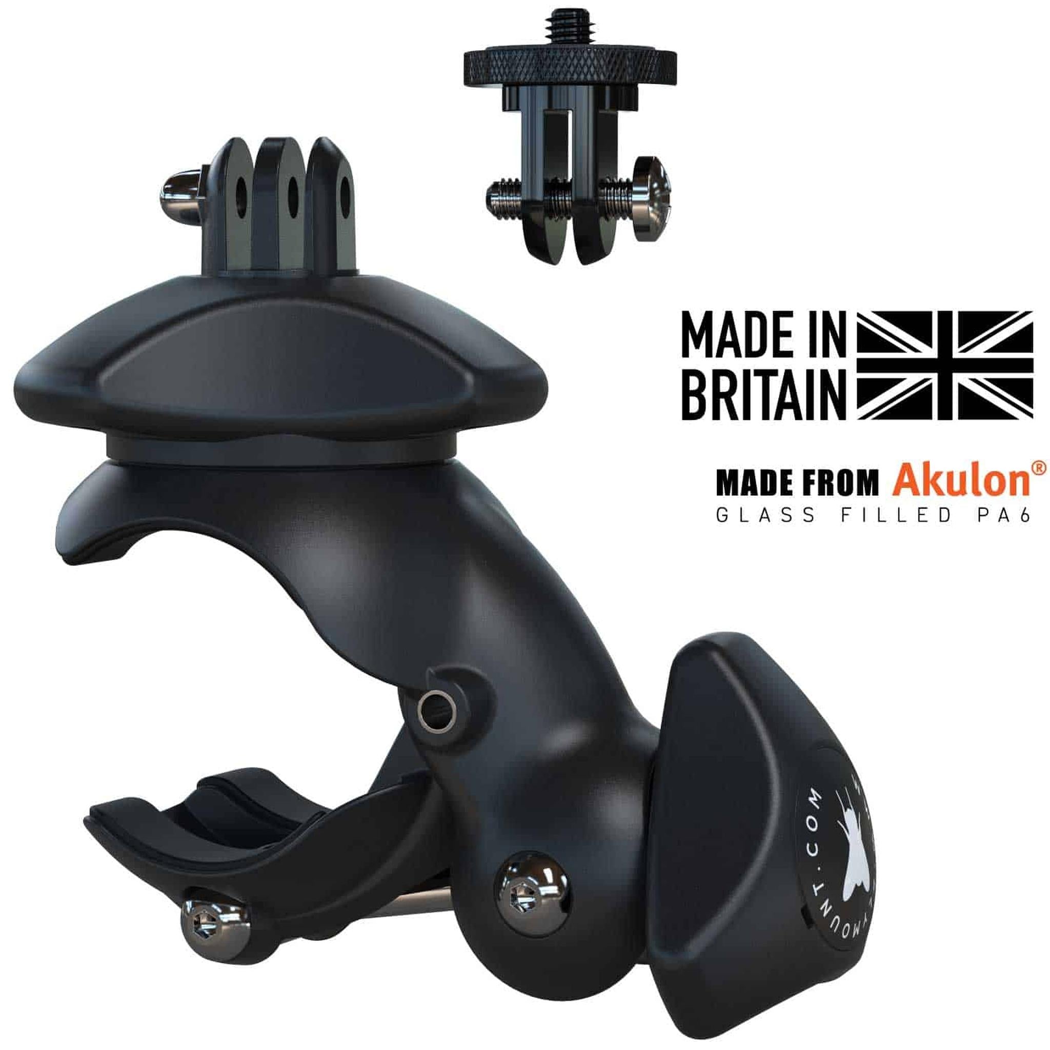 Flymount Original - Windsurfing, Handlebars and roll cage action Camera Mount