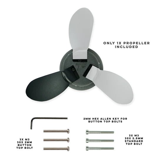 Foil Drive THREE BLADE PROPELLER UPGRADE