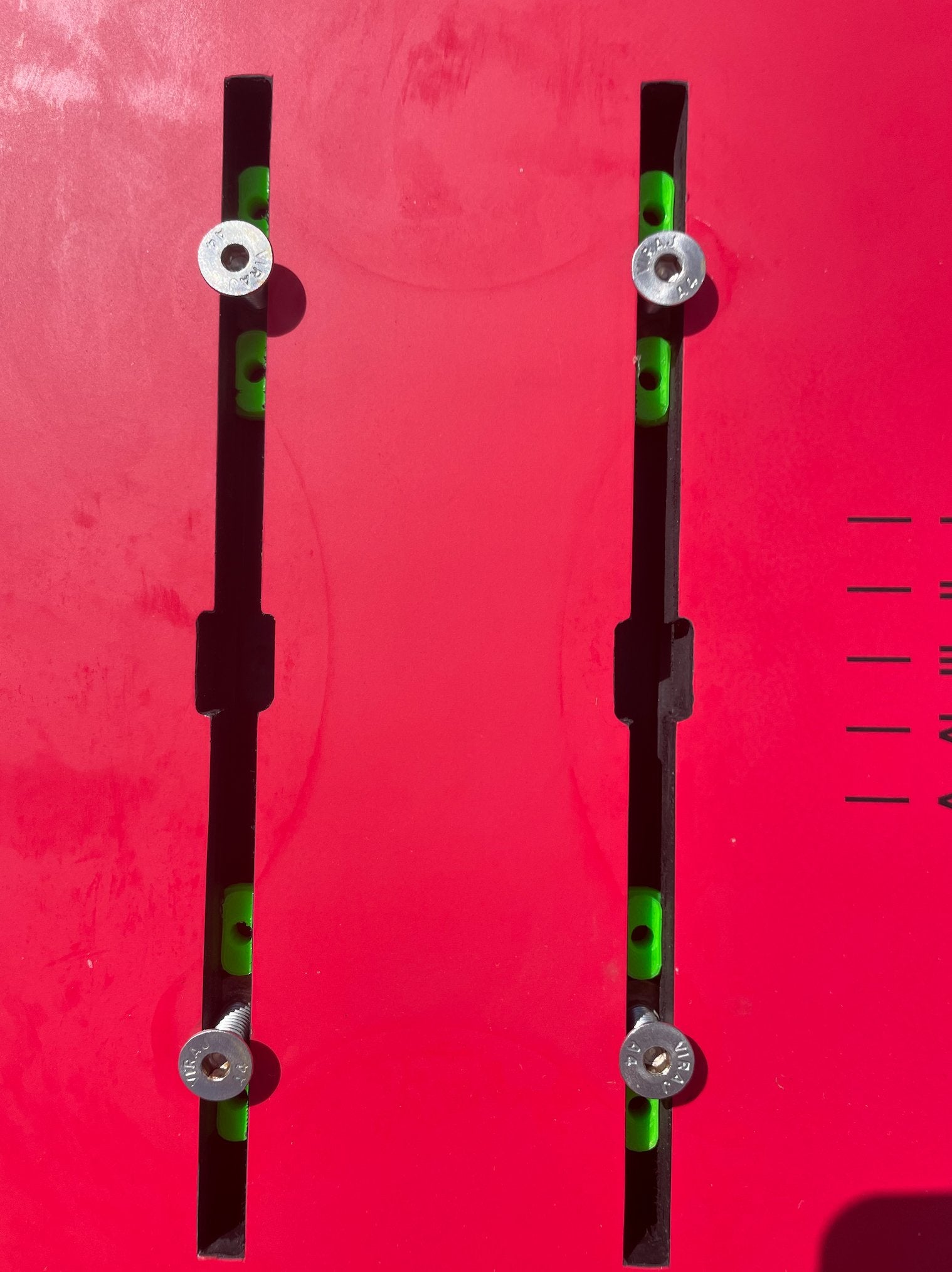 Foil Track Placement Nuts