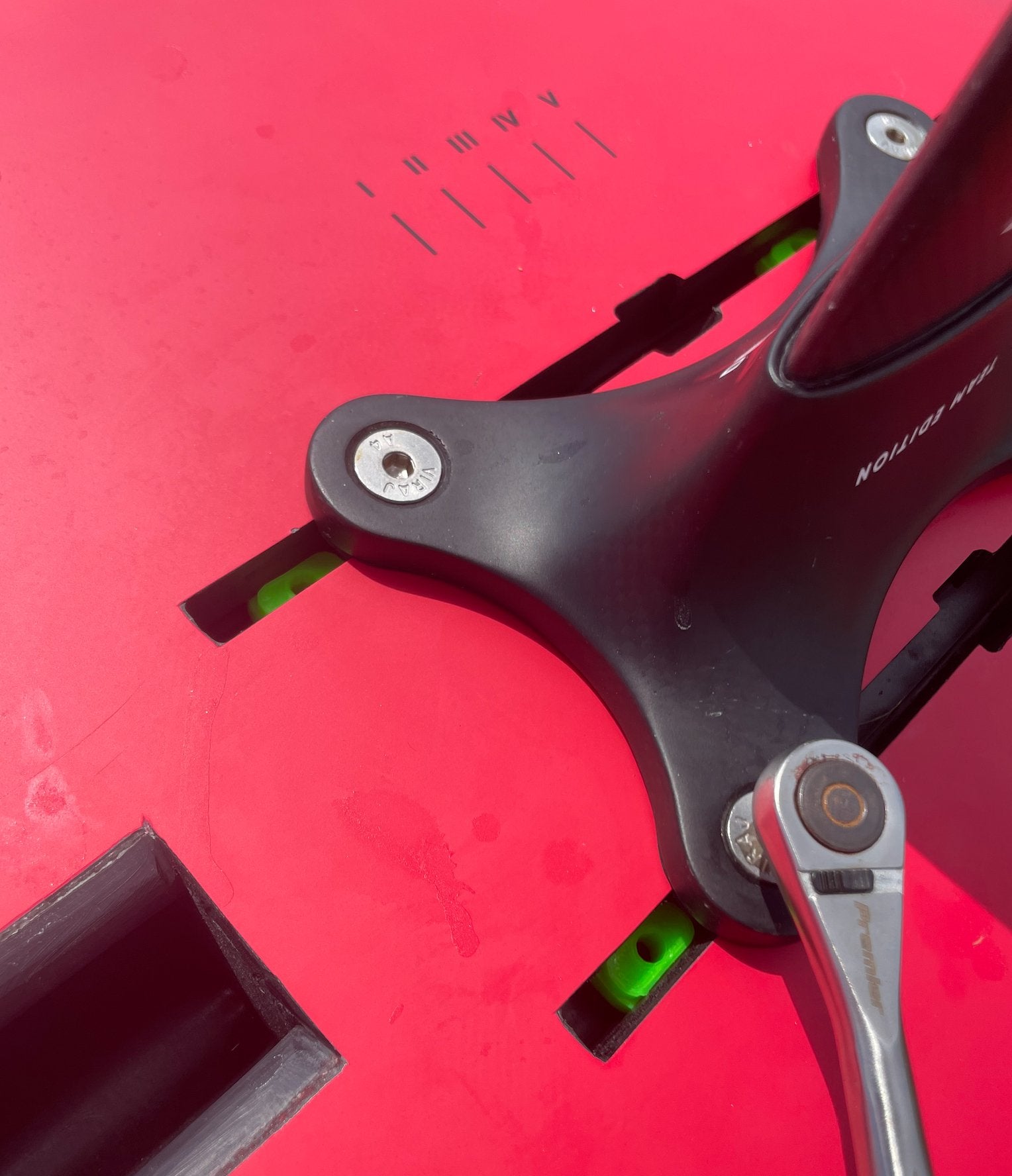 Foil Track Placement Nuts