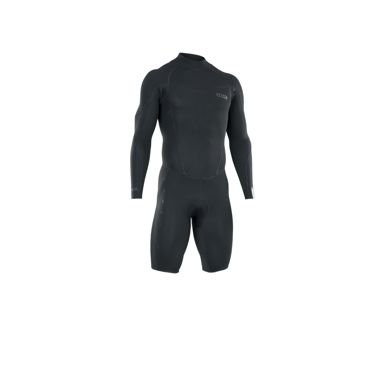 ION Men Wetsuit Element 2/2 Shorty Longsleeve Back Zip 2024