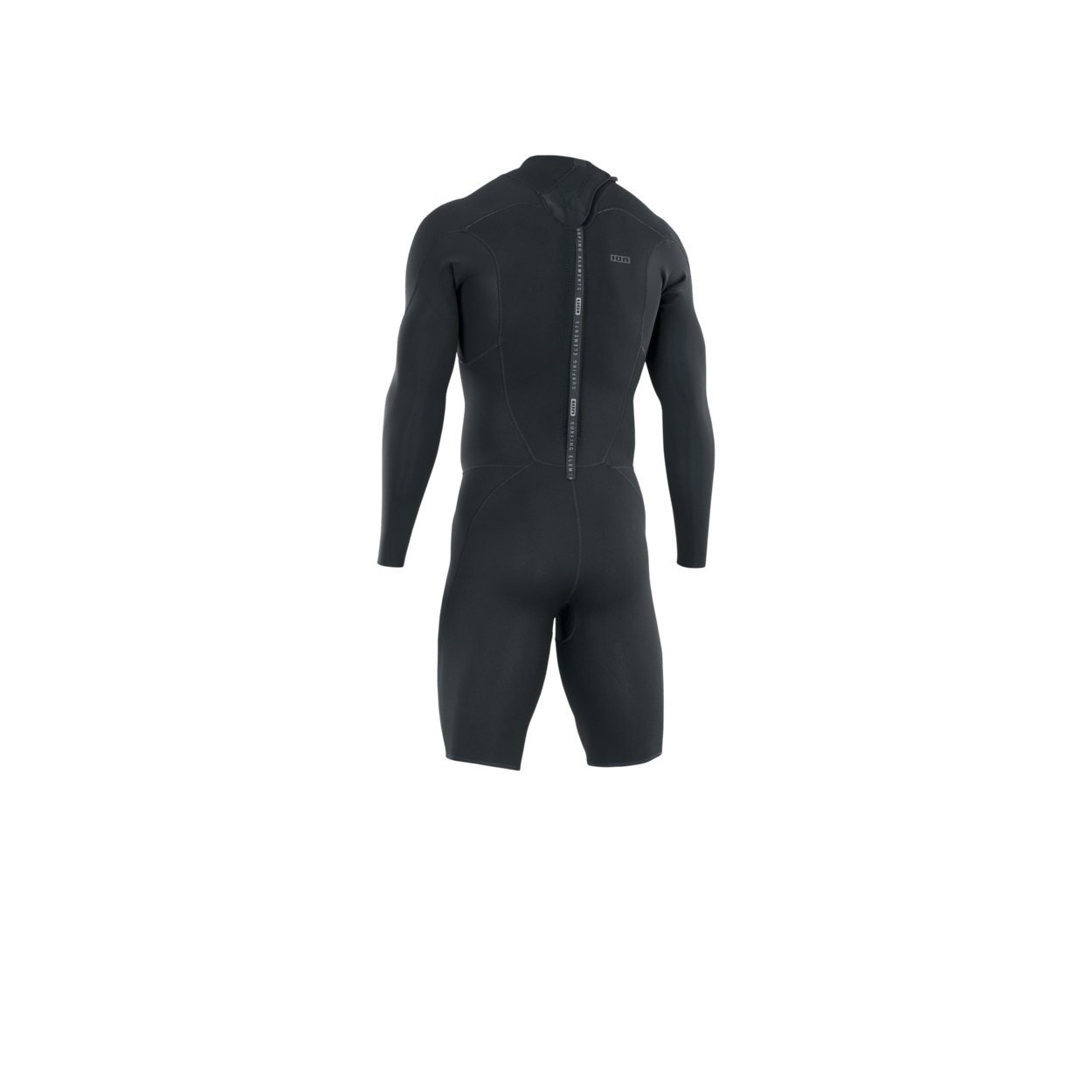 ION Men Wetsuit Element 2/2 Shorty Longsleeve Back Zip 2024