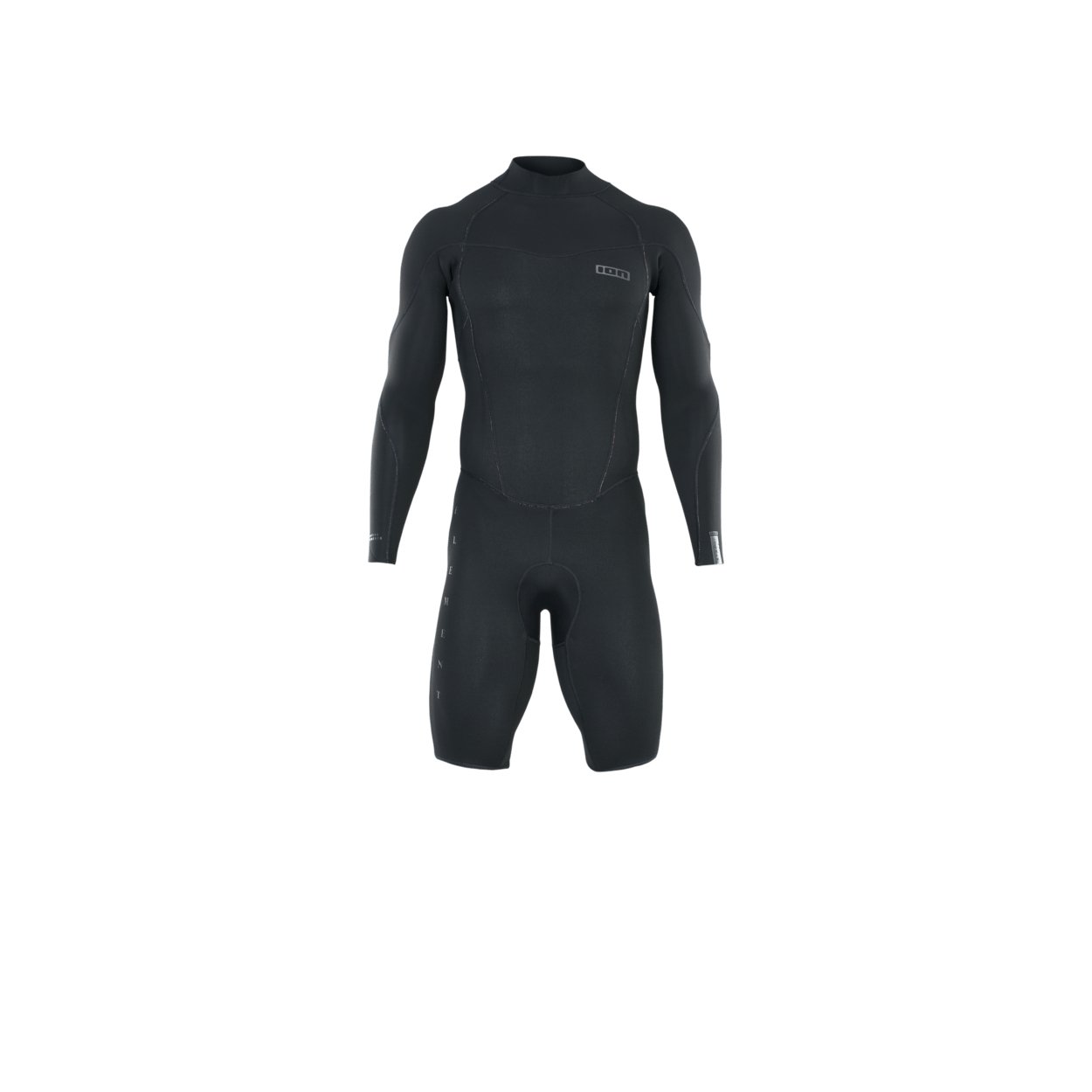 ION Men Wetsuit Element 2/2 Shorty Longsleeve Back Zip 2024