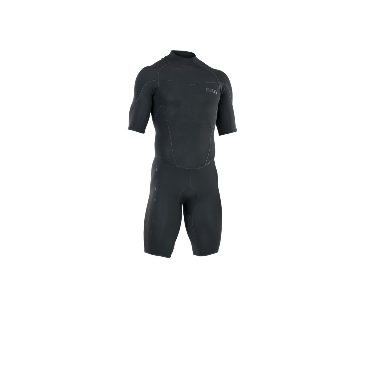 ION Men Wetsuit Element 2/2 Shorty Shortsleeve Back Zip 2024