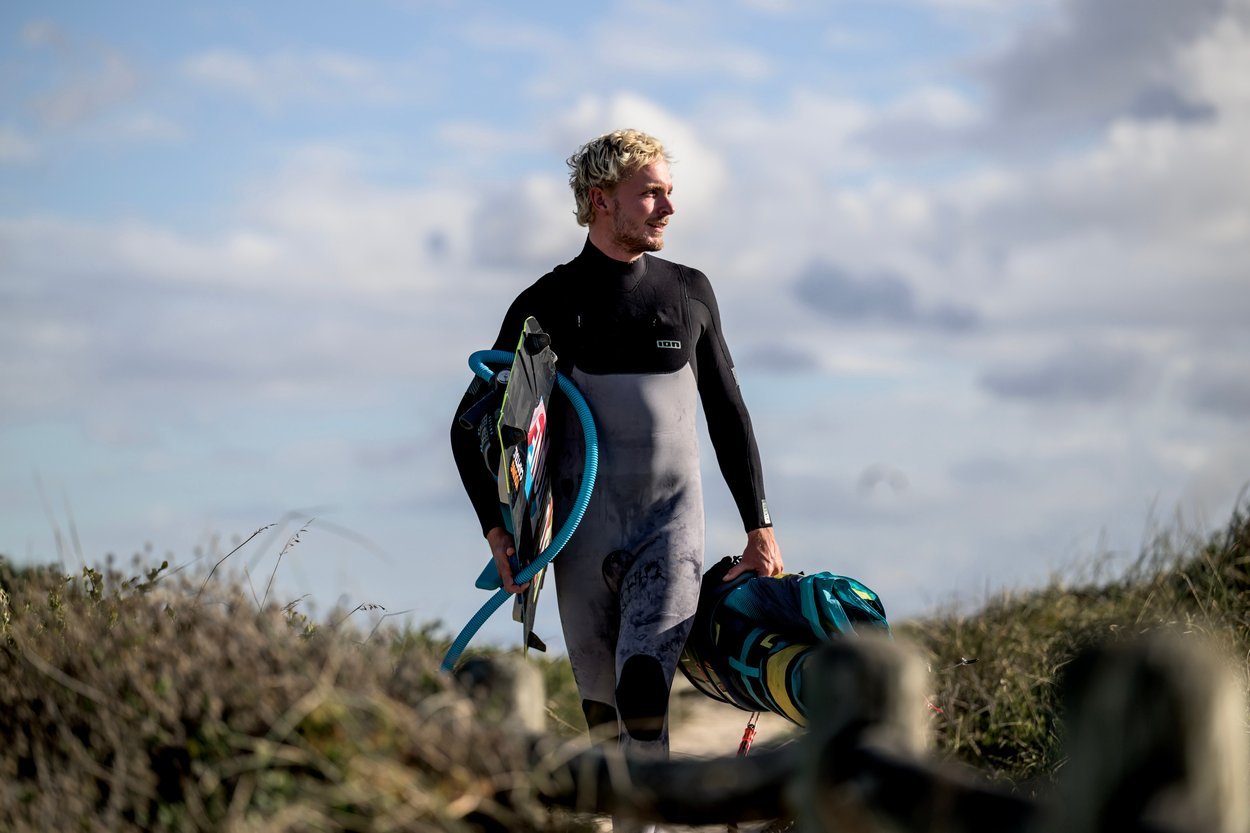 ION Men Wetsuit Seek Amp 5/4 Front Zip 2024