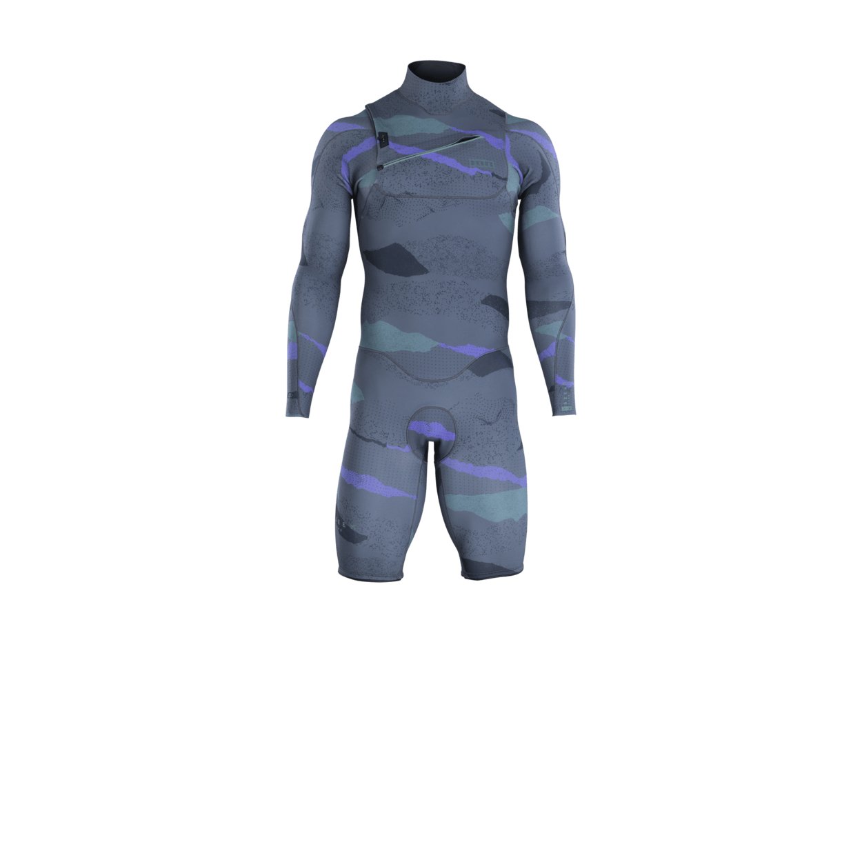 ION Men Wetsuit Seek Core 3/2 Shorty Longsleeve Front Zip
