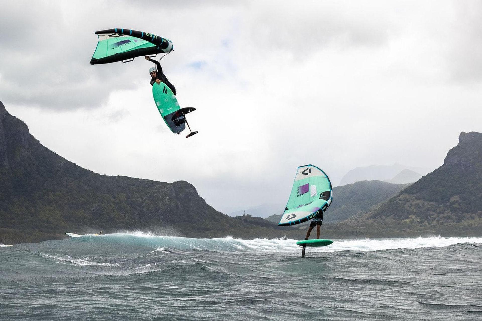 ION Wing Leash Core Coiled Knee 2022