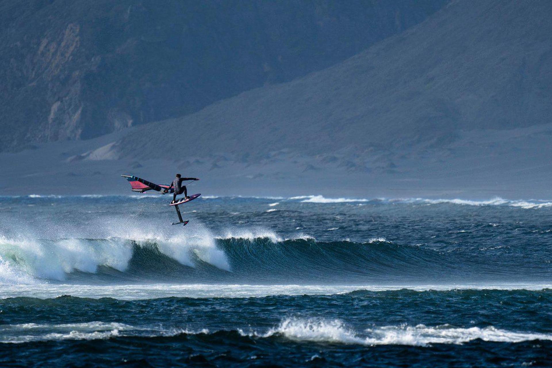 ION Wing Leash Core Coiled Knee 2022