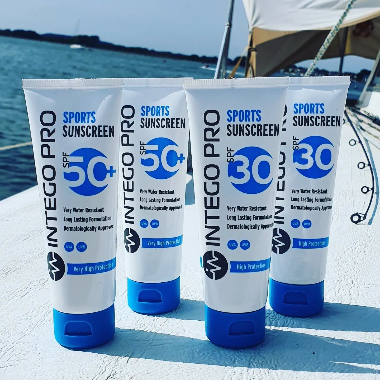 Intego Pro SPF50+ & SPF30 Water Resistant Sports Sunscreen - 75ml