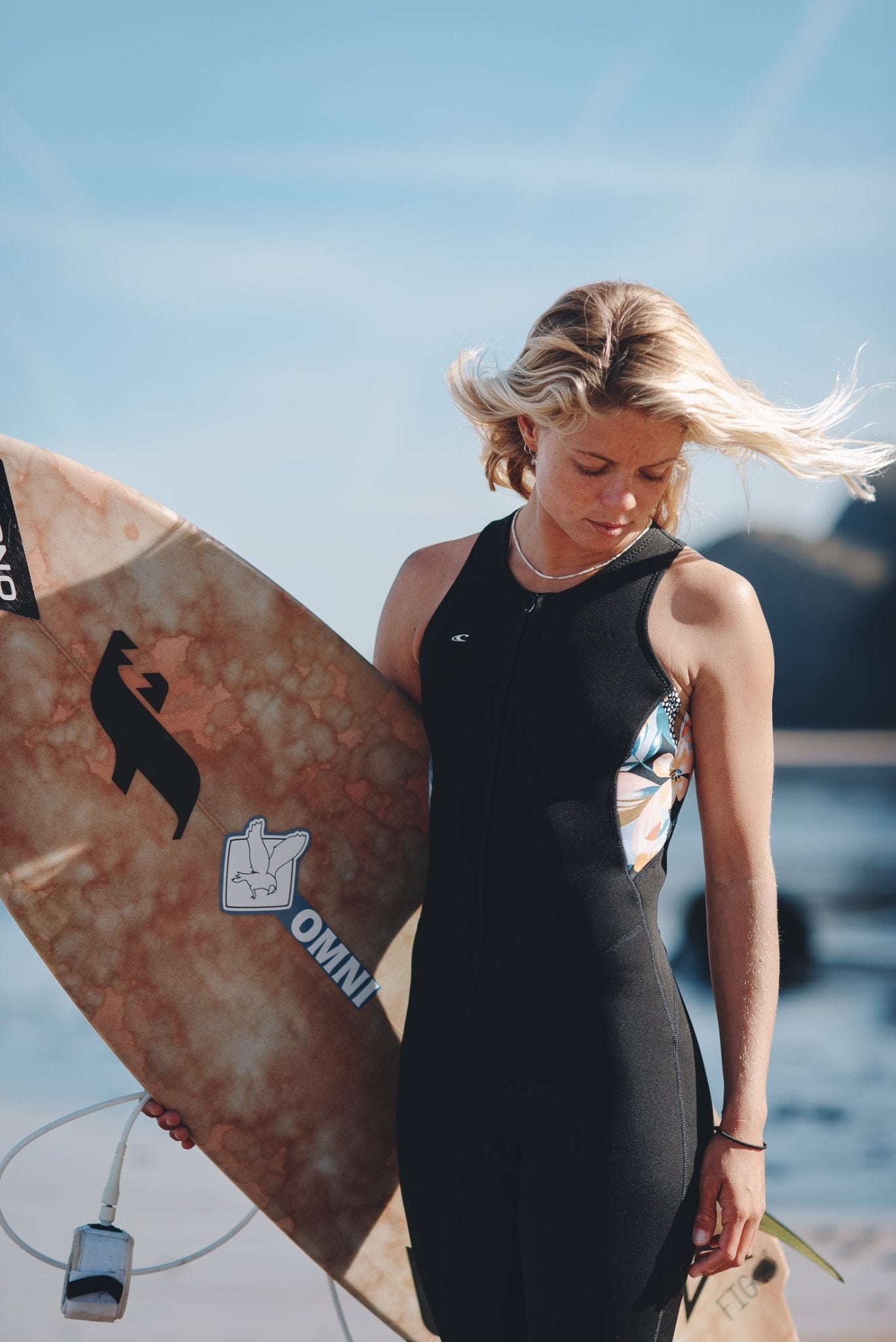 O'Neill Womens Bahia 1.5mm Front Zip Sleeveless Full Long Jane