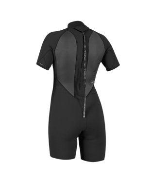 O'Neill Women's Reactor-2 2mm Back Zip S/S Spring
