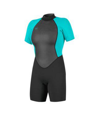O'Neill Women's Reactor-2 2mm Back Zip S/S Spring