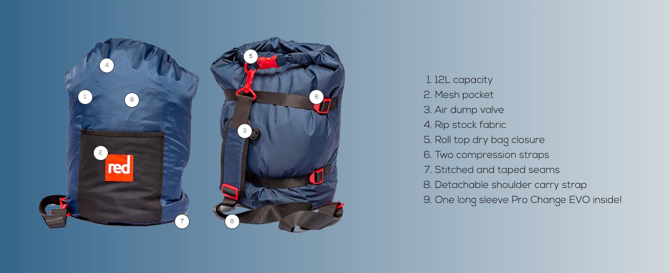 Red Paddle Co. Pro Change Robe Stash Bag