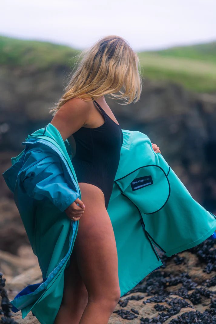 SplashRobe 3 in 1 Aqua tricolour Changing Robe