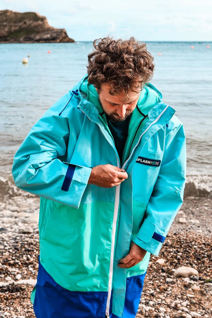 SplashRobe 3 in 1 Aqua tricolour Changing Robe