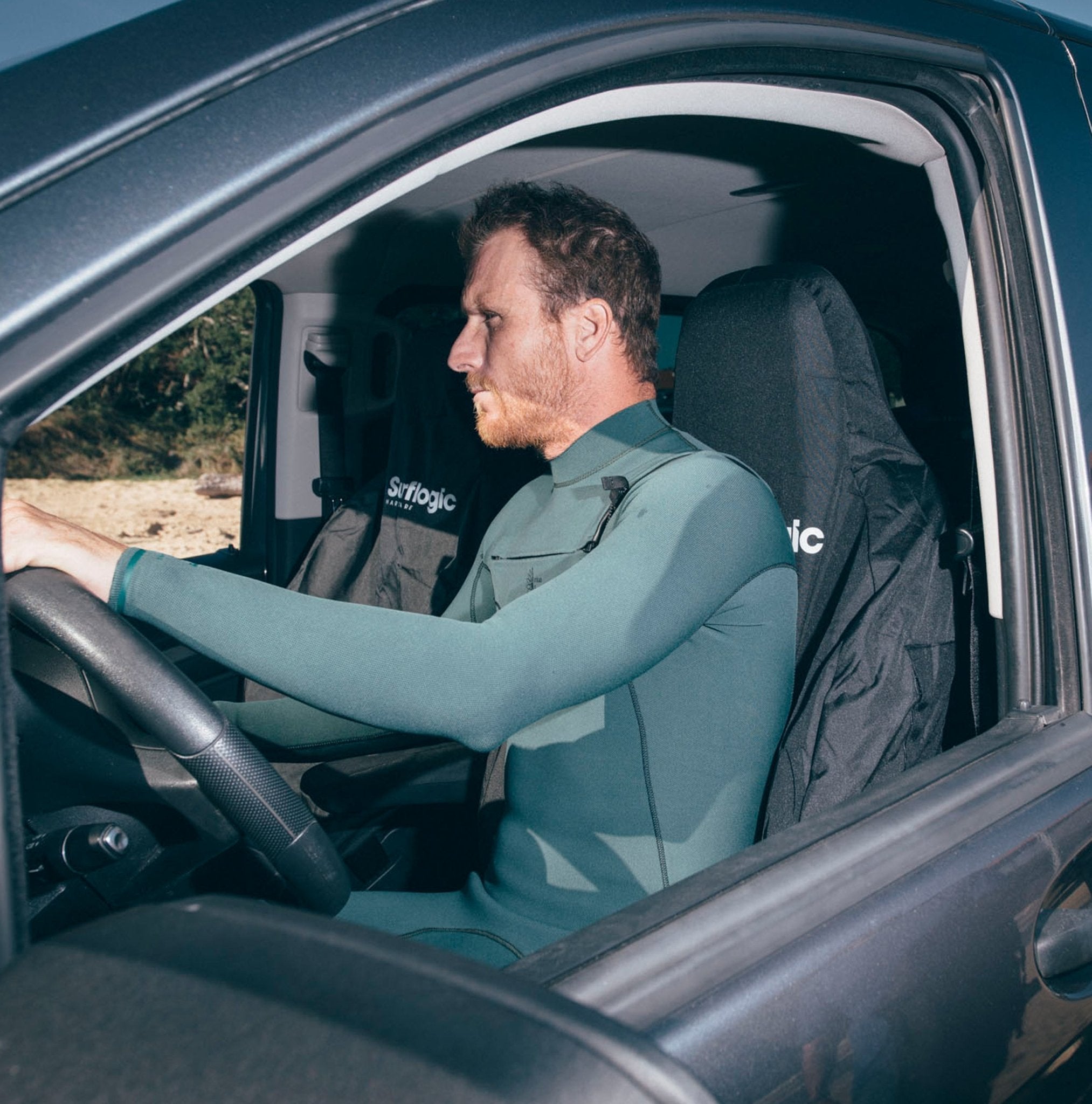 Surflogic Car seat Cover Single black