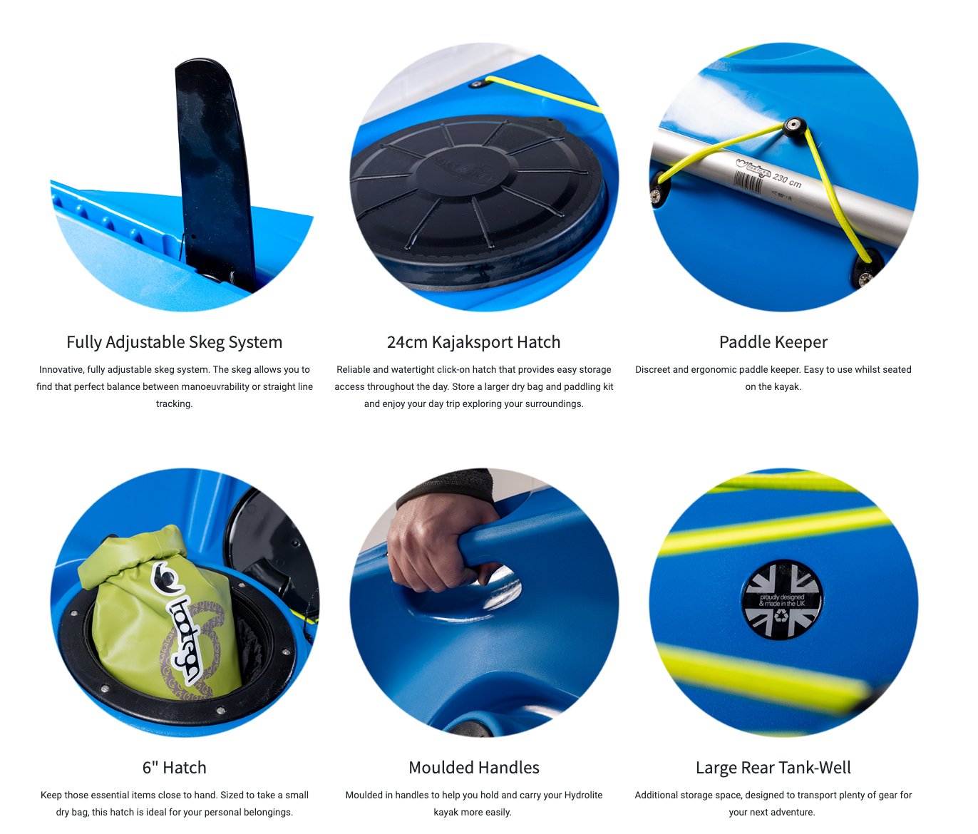 Tootega Kinetic Hydrolite 100 Kayak Package