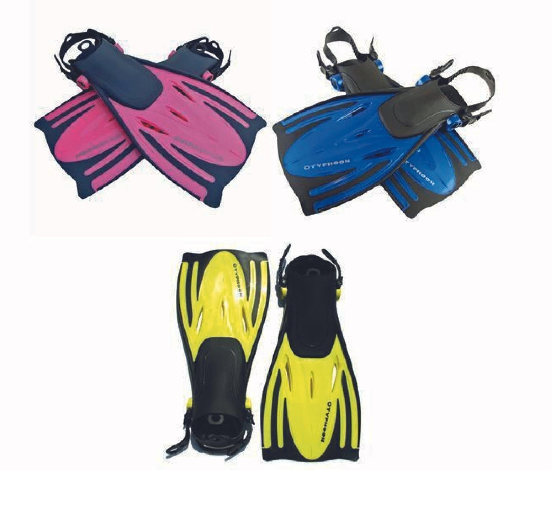 Typhoon Kids T-jet Adjustable Fins