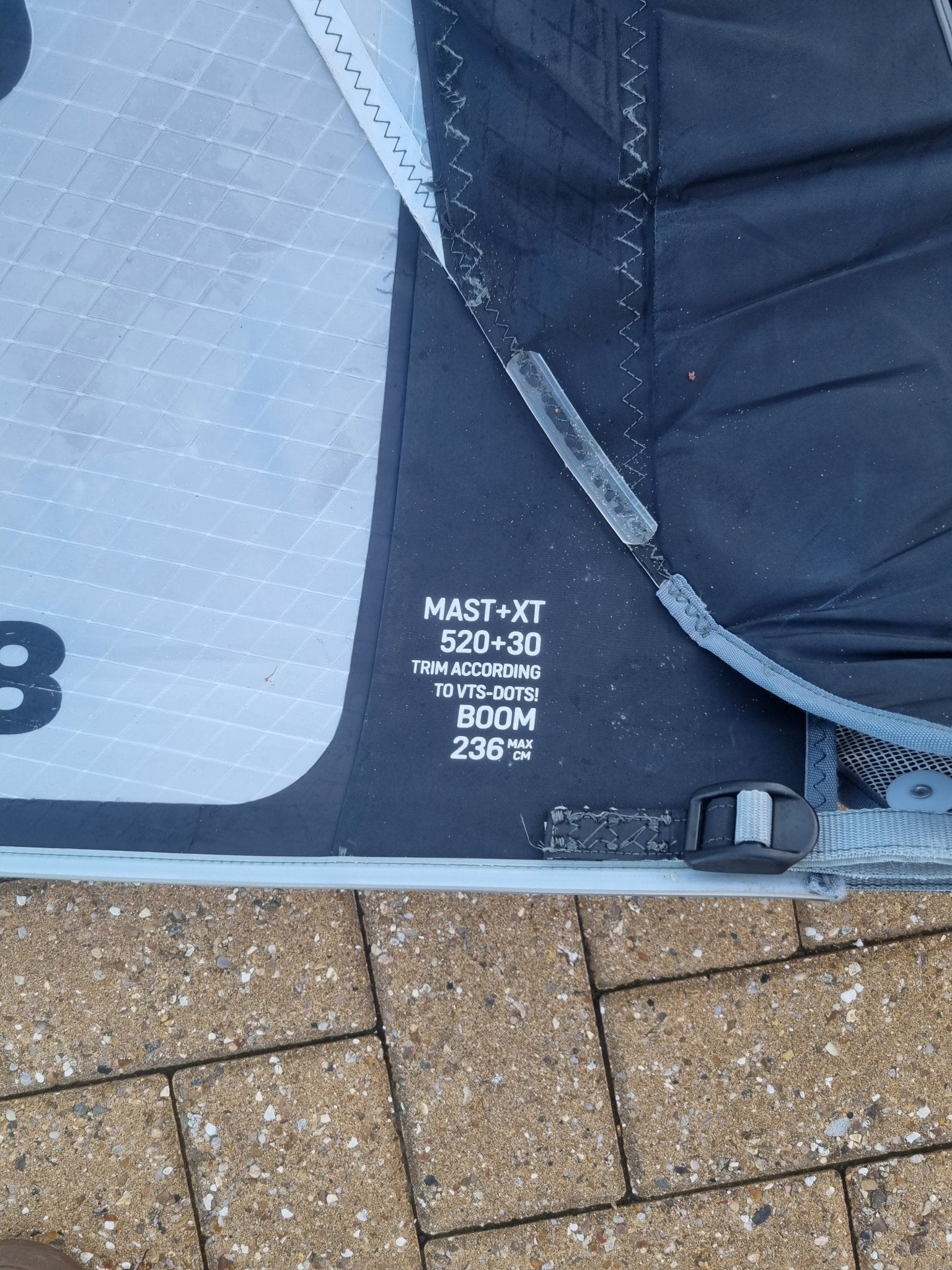 Used Duotone Foil Warp 2021 8.8