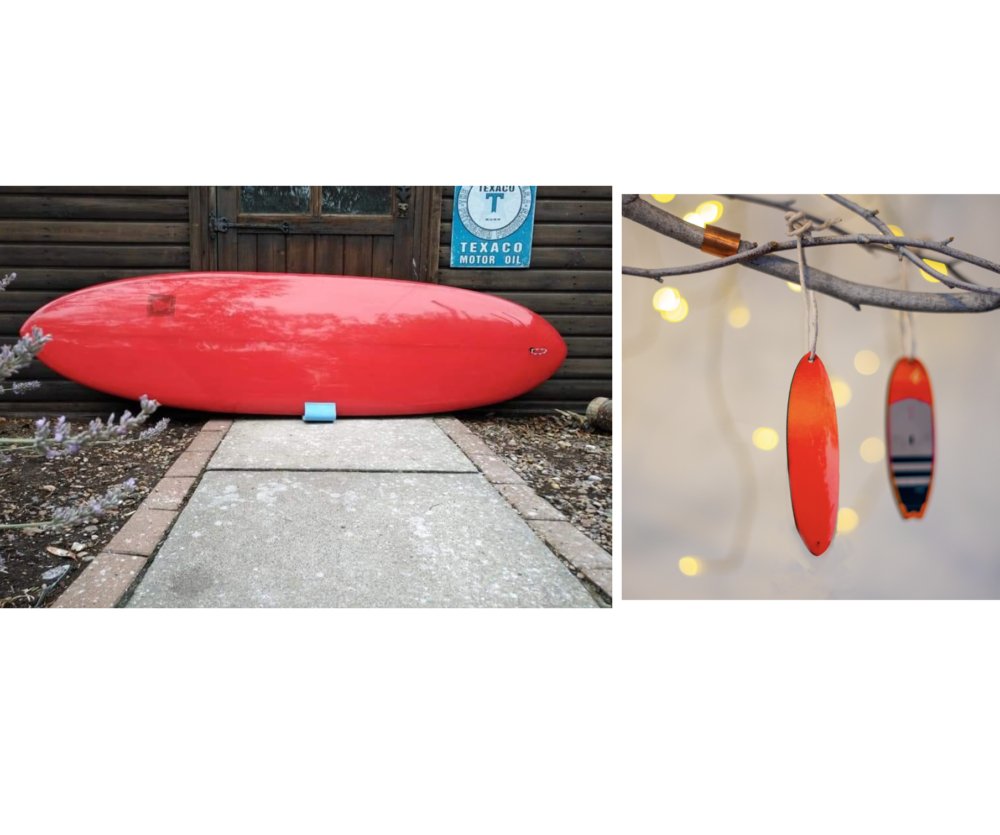 Any image as a christmas tree decoration! - Worthing Watersports - SES-LAZ-CC-HB-112 - Seasonal & Holiday Decorations - South East Signage