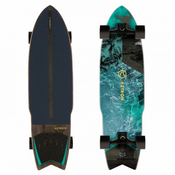 Aztron OCEAN 36" Surfskate Board - Worthing Watersports - AK-602 - Skateboards - Aztron