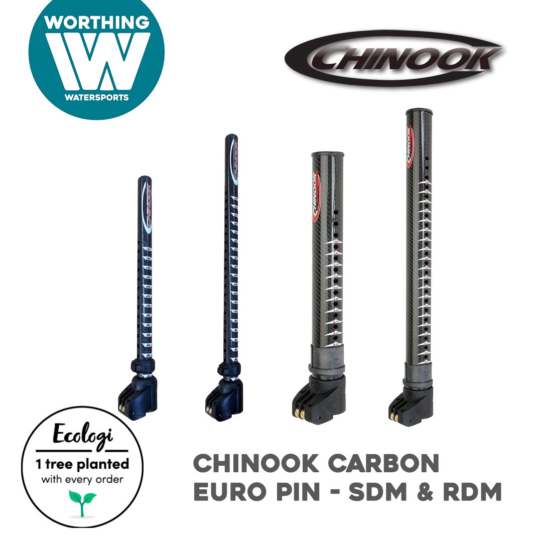 Chinook Euro Pin Carbon Windsurfing Extension RDM and SDM - Worthing Watersports - 18SP - Extensions & Bases - Chinook