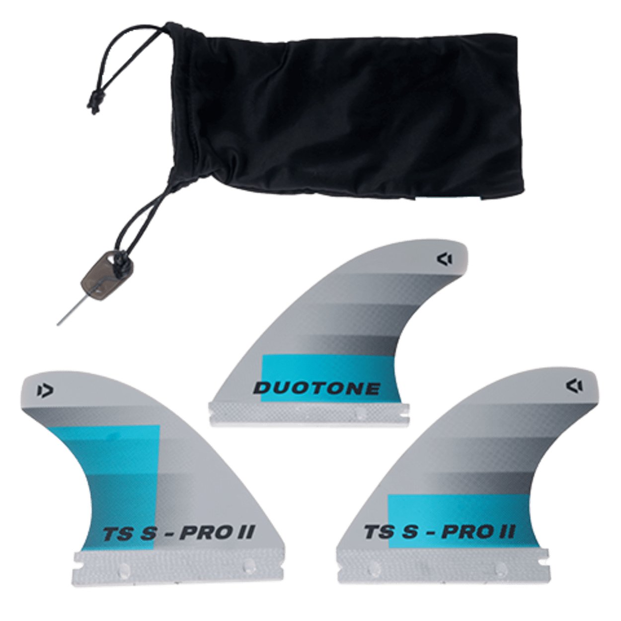 Duotone Fins TS-S Pro II Fins (SS15-SS22) (3pcs) 2022 - Worthing Watersports - 9010583005874 - Spareparts - Duotone Kiteboarding